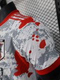 24-25 Japan Grey Red Special Edition Player Version Soccer Jersey