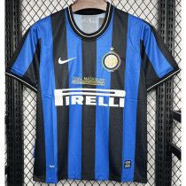2009-2010 INT Home Retro Soccer Jersey(带决赛字)