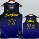 24-25 Lakers DONCIC #77 Royal blue City Edition Top Quality Hot Pressing NBA Jersey