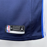 20-21 Dallas Mavericks IRVING #11 Royal Blue Top Quality Hot Pressing NBA Jersey (Trapeze Edition)飞人版