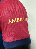 24-25 BAR Home Player Version Soccer Jersey *新广告