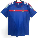 2004 France Home Retro Soccer Jersey