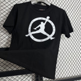 T244 Jordan Black High Quality Casual T-Shirt