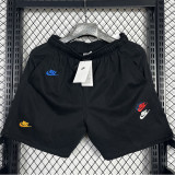 M002 NK Black Pure Cotton Fabric Casual Short Pants