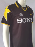 1995-1997 JUV Away Black Retro Soccer Jersey