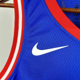 24-25 Kings LAVINE #8 Blue City Edition Top Quality Hot Pressing NBA Jersey