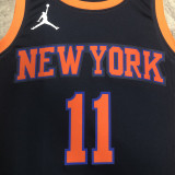 22-23 KNICKS BRUNSON #11 Black Top Quality Hot Pressing NBA Jersey (Trapeze Edition) 飞人版