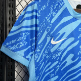 24-25 Corinthians Blue Goalkeeper Fans Soccer Jersey