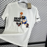 T173 NK White High Quality Casual T-Shirt