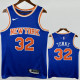 KNICKS TOWNS #32 Blue Top Quality Hot Pressing NBA Jersey