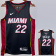 22-23 HEAT BUTLER #22 Black Top Quality Hot Pressing NBA Jersey (V领）