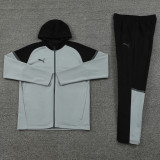 2024 PM01 Grey Hoodie Jacket Tracksuit (灰色)