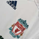 2006-2007 LIV Away White Long Sleeve Retro Soccer Jersey (长袖)