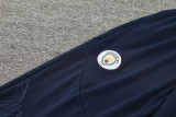 24-25 Man City Light blue Half Pull Tracksuit (半拉链)
