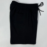 M001 Jordan Black Pure Cotton Fabric Casual Short Pants *黑标