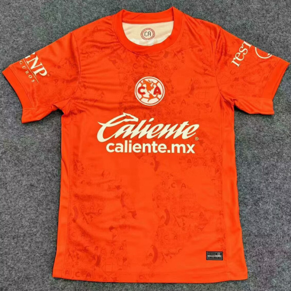 24-25 Club America Orange Goalkeeper Soccer Jersey