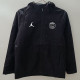 24-25 PSG Jordan Black Windbreaker
