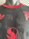 24-25 Man Utd Black Casual style Player Version Soccer Jersey *三叶草
