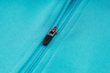 24-25 Ajax Light blue Half Pull Tracksuit (半拉链)