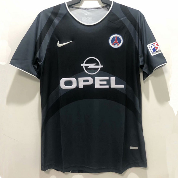 2001-2002 PSG Paris Third Retro Soccer Jersey