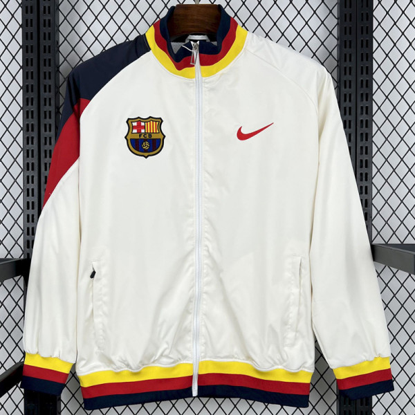 24-25 BAR White Windbreaker