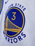22-23 WARRIORS POOLE #3 White Top Quality Hot Pressing NBA Jersey (V领)