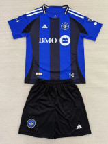 25-26 Montreal CF Home Kids Soccer Jersey *带章