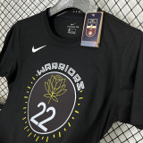 T224 WARRIORS WIGGINS #22 Black High Quality Casual T-Shirt