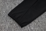 24-25 AD Black Half Pull Tracksuit #06 (半拉链)