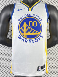 22-23 WARRIORS KUMINGA #00 White Top Quality Hot Pressing NBA Jersey (V领)