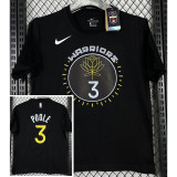 T222 WARRIORS POOLE #3 Black High Quality Casual T-Shirt