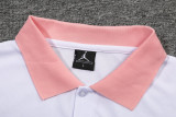 25-26 PSG Jordan White Polo Tracksuit
