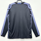 2016-2017 RMA Away Black Long Sleeve Retro Soccer Jersey (长袖)