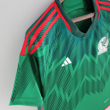 22-23 Mexico Home World Cup Fans Soccer Jersey