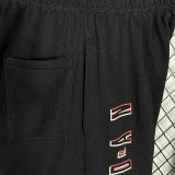 M006 Jordan Black Pure Cotton Fabric Casual Short Pants