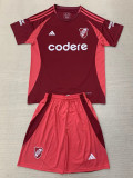 24-25 River Plate Away Kids Soccer Jersey