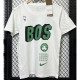 T111 Celtic BOS White High Quality Casual T-Shirt