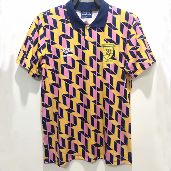 1988-1989 Scotland Third Away Retro Soccer Jersey