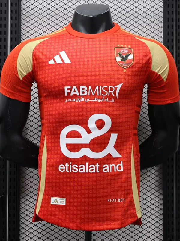 24-25 AL AHLY SC Home Player Version Soccer Jersey
