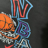 T241 NBA Black High Quality Casual T-Shirt