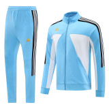 2024 AD Light blue Jacket Tracksuit #AJ20