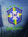 24-25 Brazil Blue Special Edition Player Version Soccer Jersey *绿标