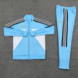 2024 AD Light blue Jacket Tracksuit #AJ20