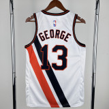 2019-20 Clippers GEORGE #13 White City Edition Top Quality Hot Pressing NBA Jersey