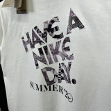 T152 NK White High Quality Casual T-Shirt #笑脸