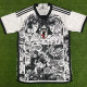 23-24 Japan Anime Edition Black White Fans Training Shirts (白ad足球小将)