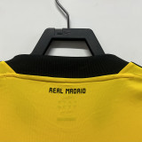 2011-2012 RMA Yellow GoalKeeper Retro Soccer Jersey (带章)