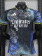 24-25 RMA Black Blue Special Edition Player Version Soccer Jersey 6634
