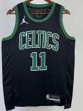 22-23 CELTICS IRVING #11 Black Top Quality Hot Pressing NBA Jersey (Trapeze Edition) 飞人版