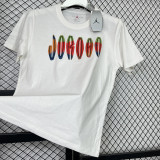 T236 Jordan White High Quality Casual T-Shirt